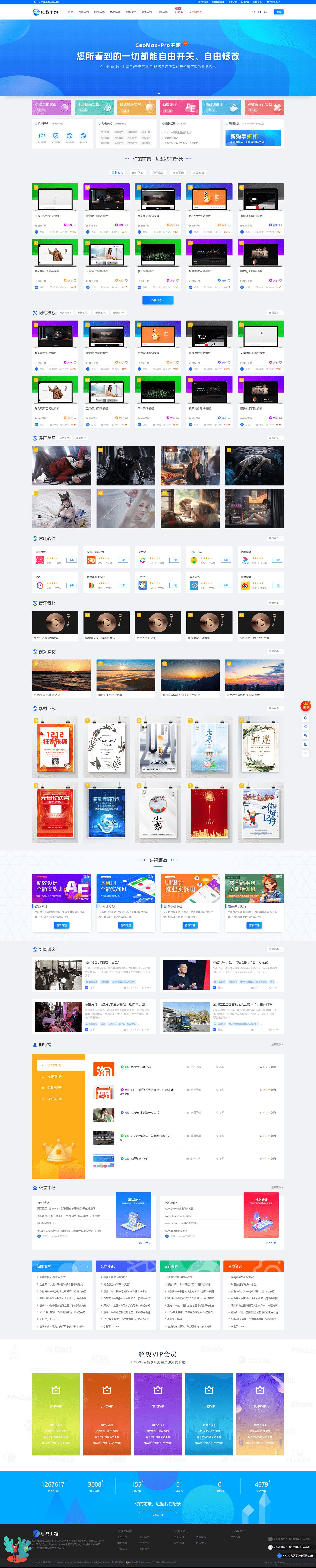 CeoMax-Pro WordPress 付费资源下载主题 图片 CeoMax-Pro WordPress 付费资源下载主题 图片