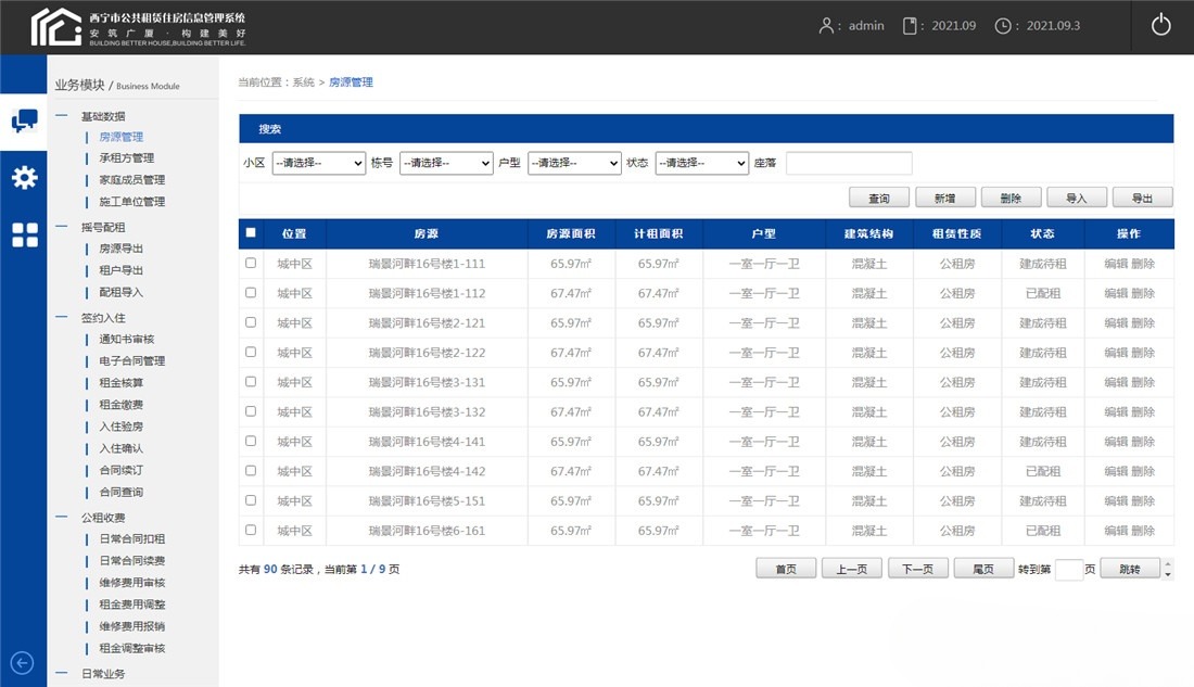 公共租赁住房 信息管理系统PHP后台模板源码 图片 公共租赁住房 信息管理系统PHP后台模板源码 图片