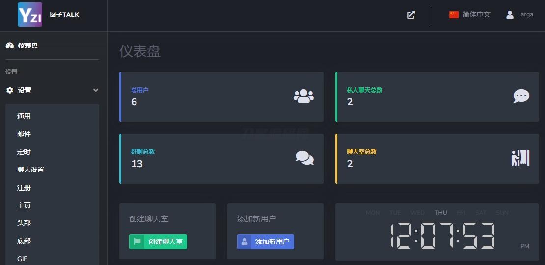ChatNet聊天室系统汉化版源码 图片 ChatNet聊天室系统汉化版源码 图片