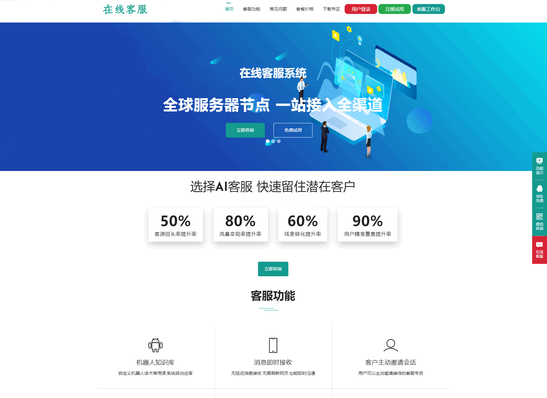 企业在线客服系统PHP源码 图片 企业在线客服系统PHP源码 图片