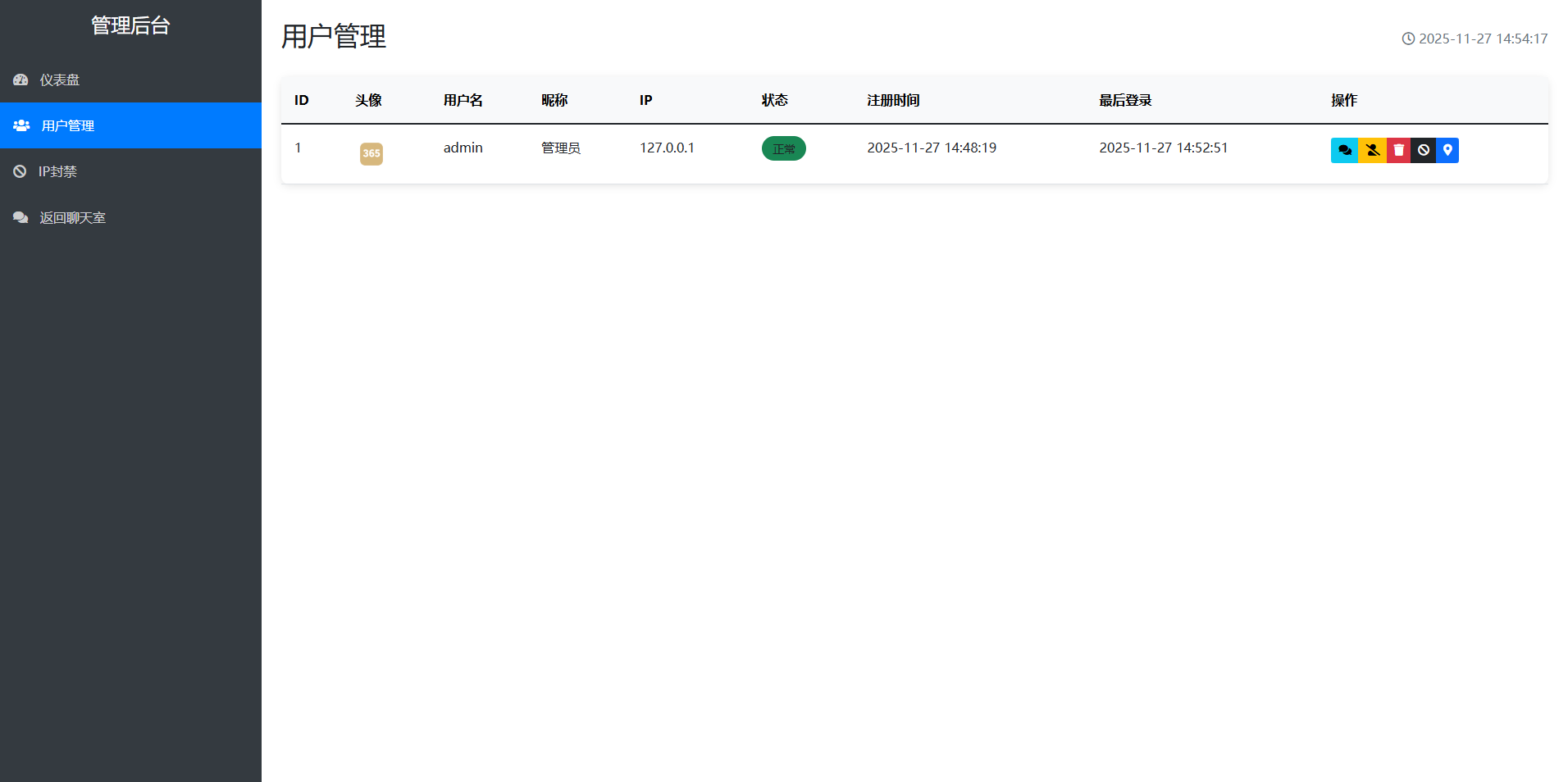 PHP多人在线聊天室源码 图片 PHP多人在线聊天室源码 图片