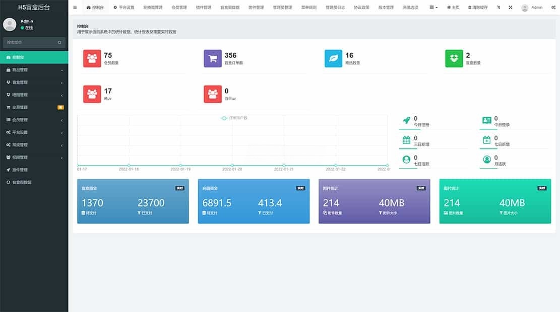 PHP盲盒商城系统源码 图片 PHP盲盒商城系统源码 图片