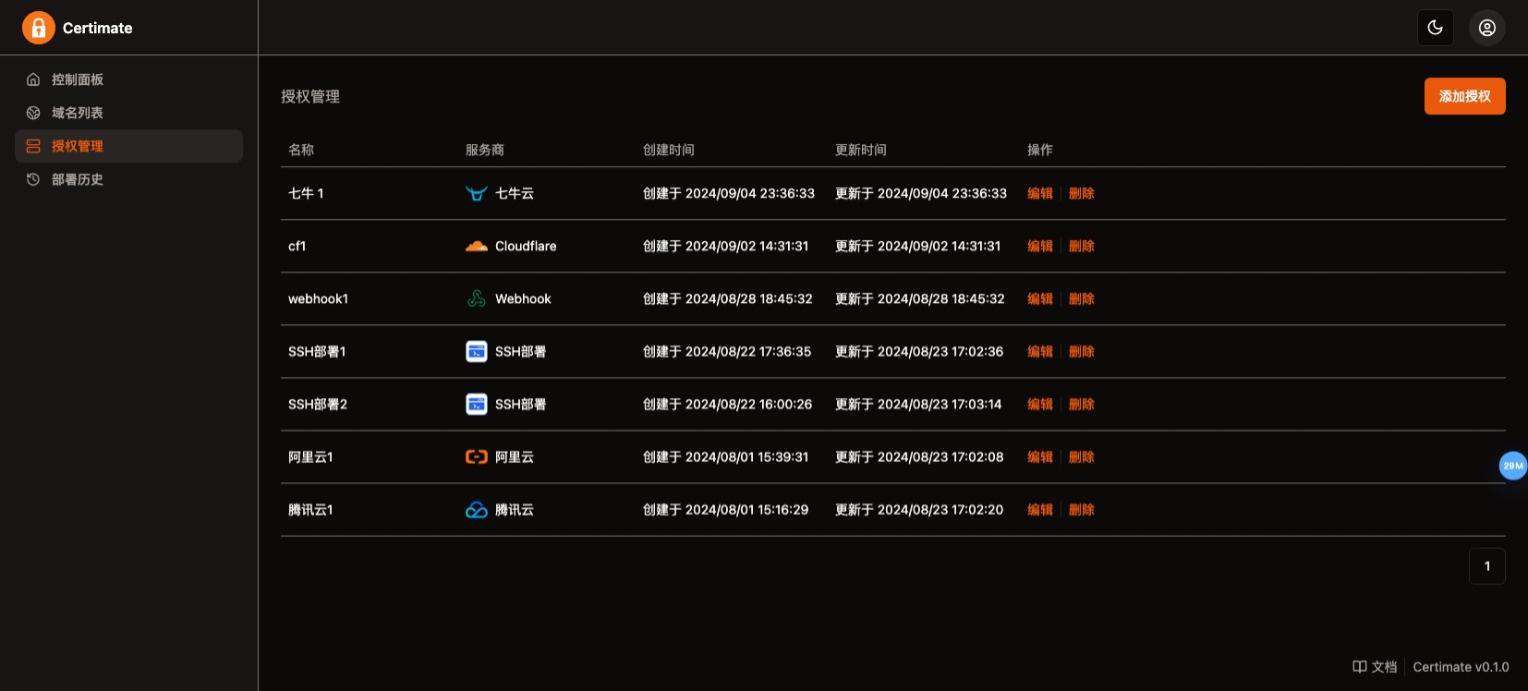 SSL证书自动化管理平台源码 图片 SSL证书自动化管理平台源码 图片