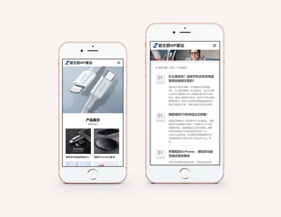 Zing WordPress模块化自适应企业商城主题 V2.2.1 图片