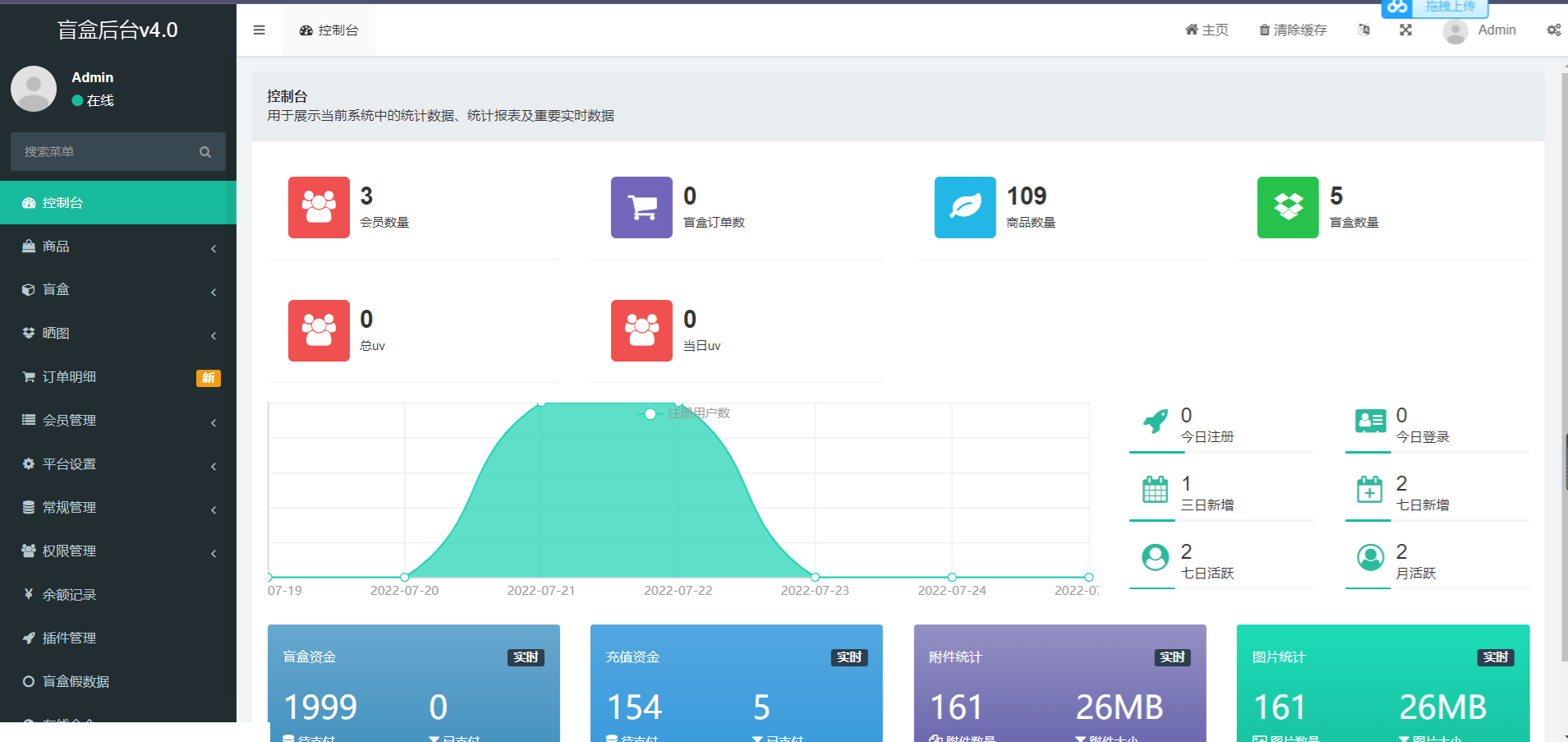 H5盲盒商城系统4.0 开源Vue+ThinkPHP5 PHP源码 图片