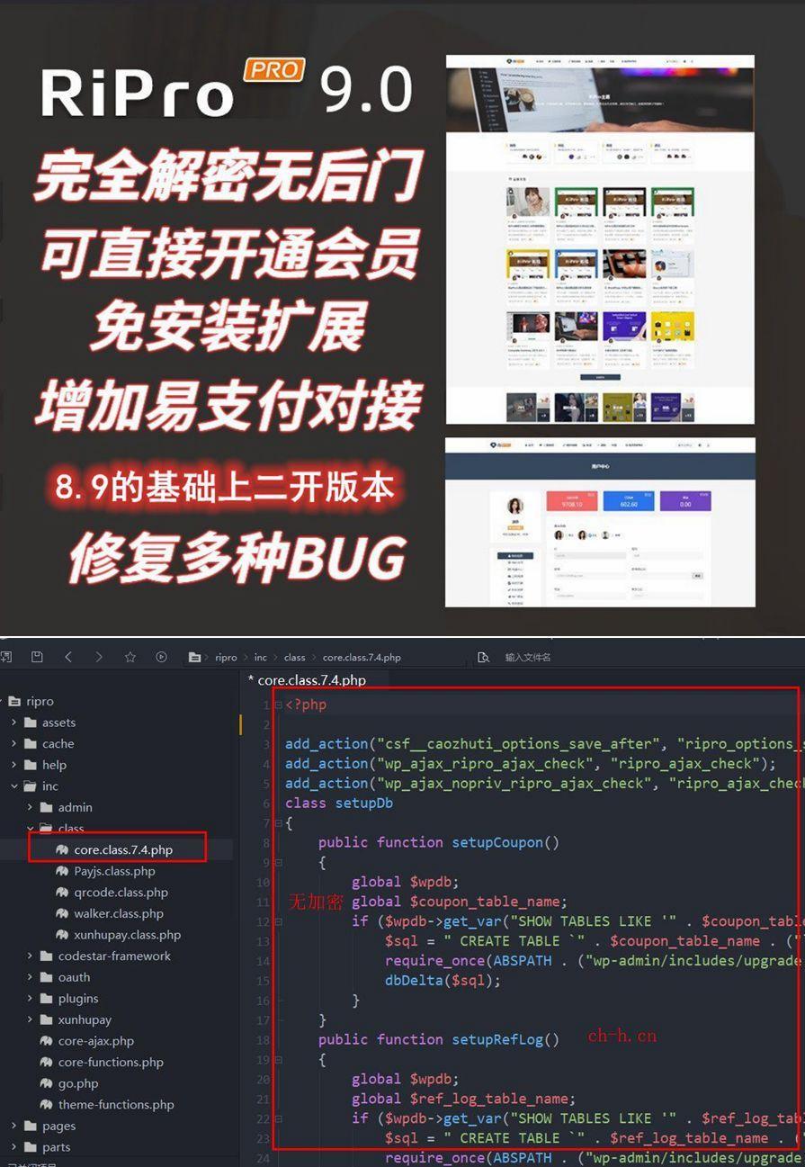 RiPro9.0 全解密无后门WordPress付费阅读主题 图片 RiPro9.0 全解密无后门WordPress付费阅读主题 图片