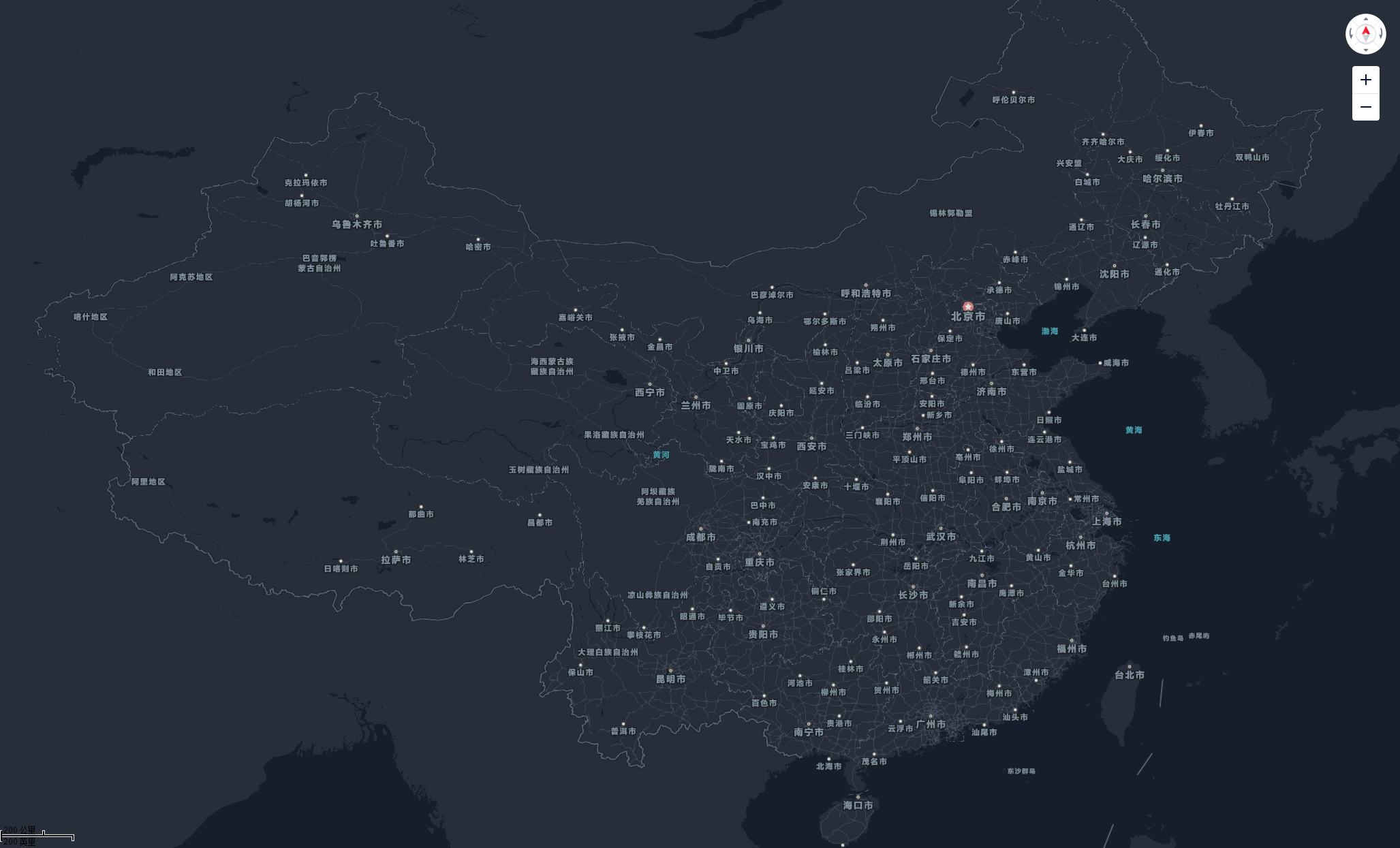 腾讯地图API网站访客数据可视化PHP源码 图片