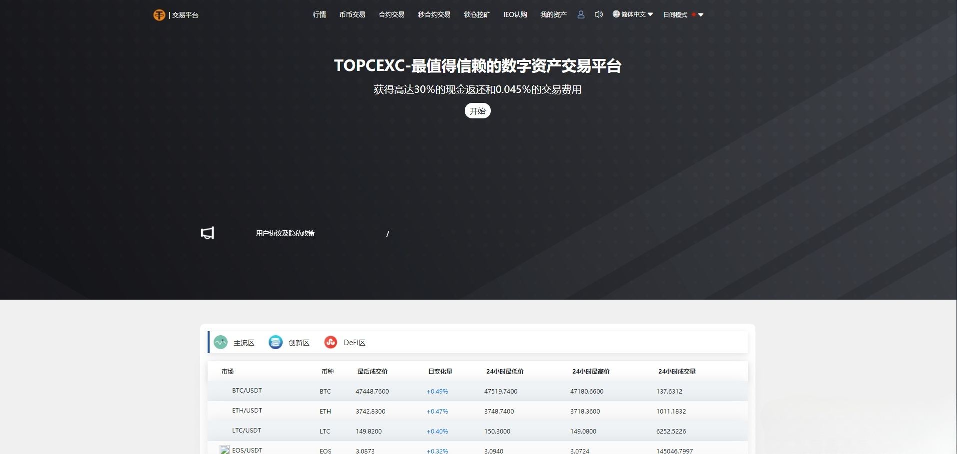 多语言数字货币交易所PHP源码支持秒合约锁仓 图片 多语言数字货币交易所PHP源码支持秒合约锁仓 图片