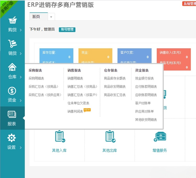 云进销存ERP系统 多商户多仓库SaaS营销版 无限商户源码 图片 云进销存ERP系统 多商户多仓库SaaS营销版 无限商户源码 图片