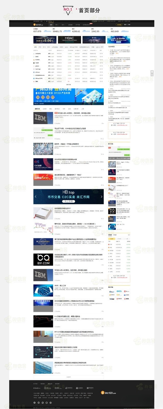 BTC123区块链门户网站PHP源码 带采集功能 图片 BTC123区块链门户网站PHP源码 带采集功能 图片