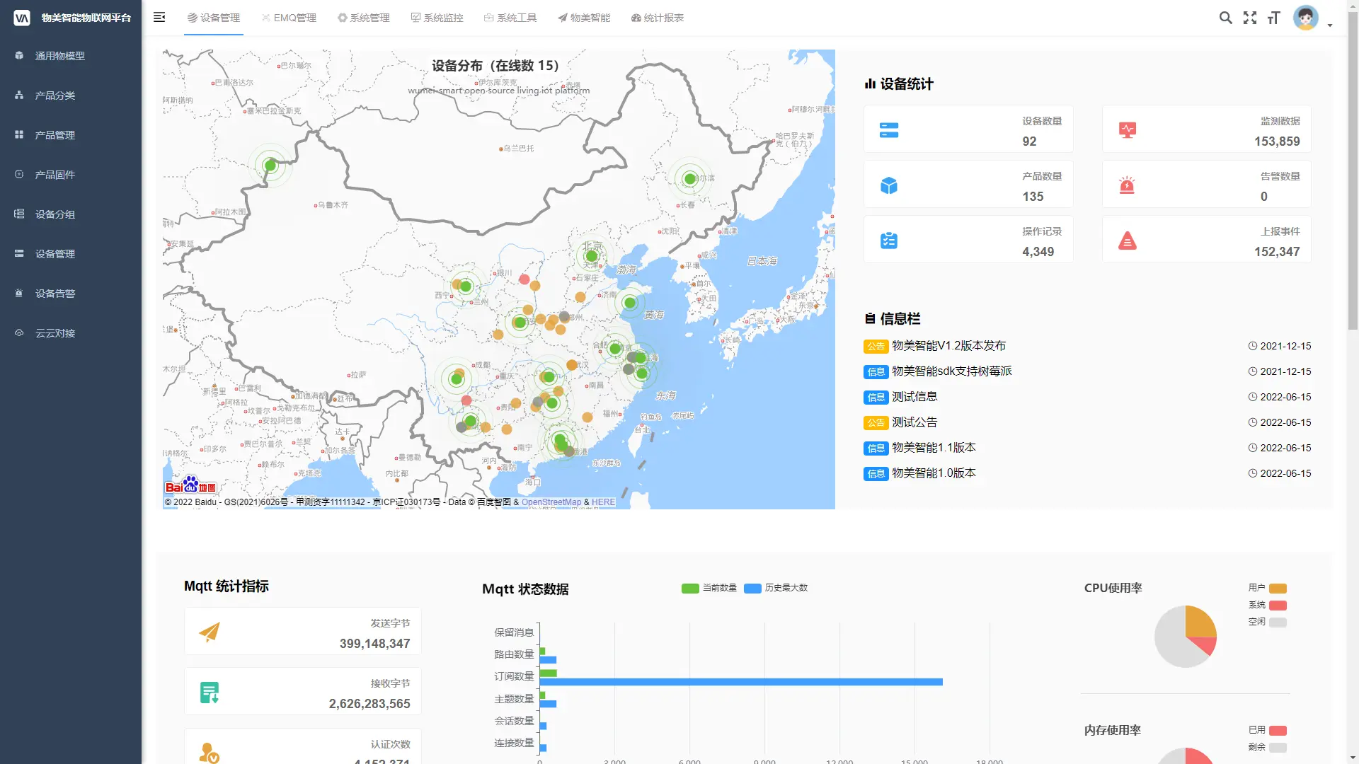 FastBee开源物联网平台 SpringBoot+Vue 图片 FastBee开源物联网平台 SpringBoot+Vue 图片