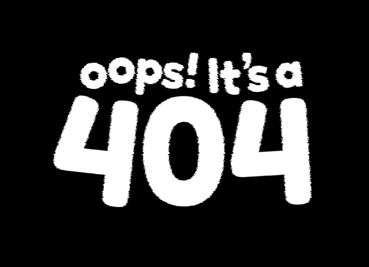 404页面文字抖动动画特效 图片